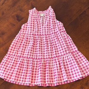 Crewcuts Pink Gingham Kids Casual Dress